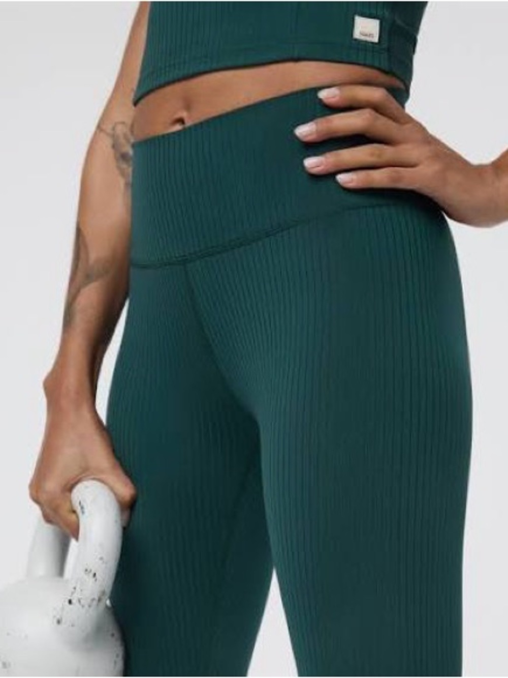 Vuori inversion ribbed legging - Picture 2 of 5